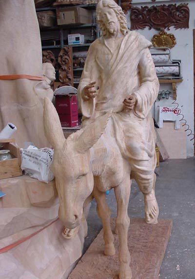 Jesuscristo y la mula