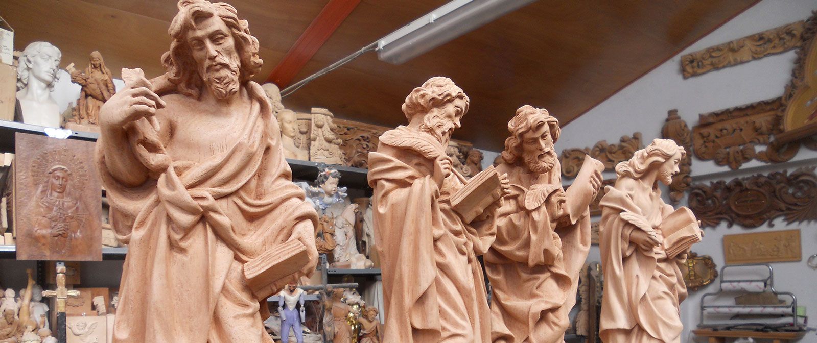 Tallados en madera en Arganda del Rey